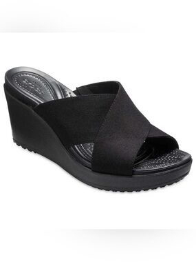 Crocs Leigh ii cross strap wedges - 9w